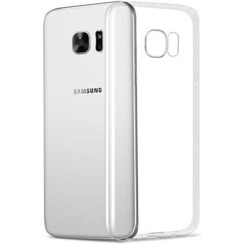 Coque Pour Samsung Galaxy S6, Coque De Protection Transparente En Tpu, Housse De Protection En Silicone Supérieure, Absorbeur De Chocs Et Anti-Rayures, Légère, Economique Et Pratique