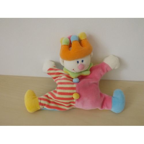 Doudou Roi Multicolore Jollybaby