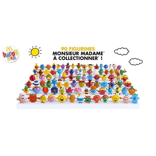 Monsieur Madame - Happy Meal 2019 - N°22 : Mme En Retard + M. Grand