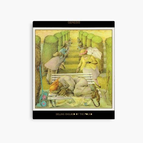 Canevas imprimer Genesis - Vendre l'Angleterre à la livre.png Impression sur toile Art Décoration Murale/ 40x50cm ou 40x40cm