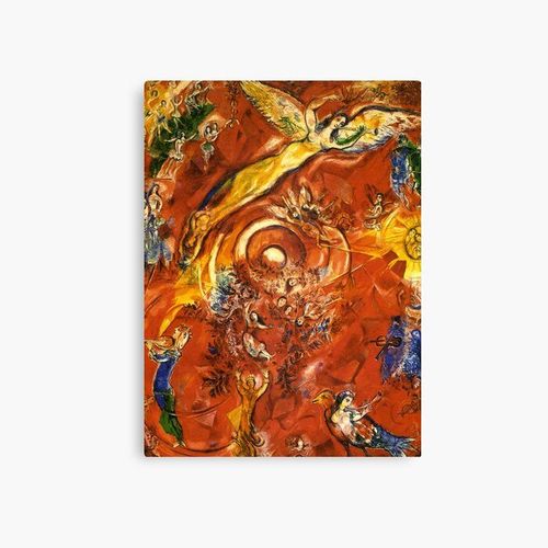 Canevas imprimer Marc Chagall, Opéra métropolitain Impression sur toile Art Décoration Murale/ 40x50cm ou 40x40cm