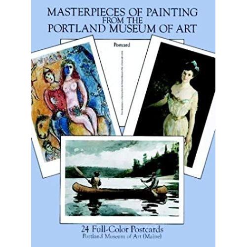 Masterpieces Of Painting From The Portland Museum Of Art (24 Full-Color Postcards)