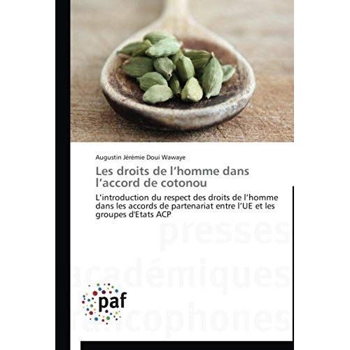 Les Droits De L'homme Dans L'accord De Cotonou