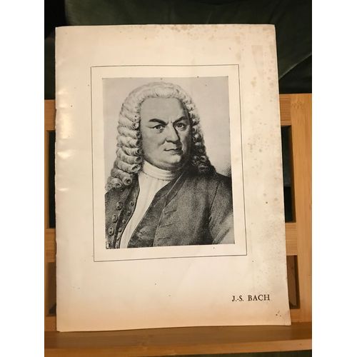 Programme de concert Salle Pleyel décembre 1967 Bach Oratorio Noel