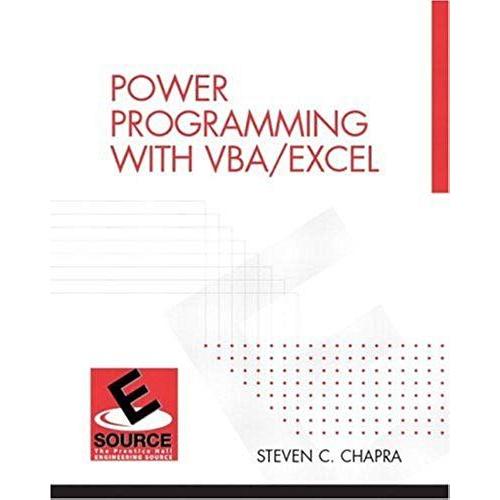 Power Programming With Vba/Excel (Esource Series)