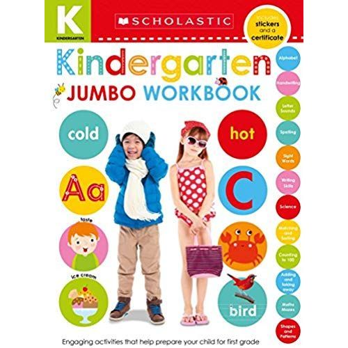Kindergarten Jumbo Workbook: Scholastic Early Learners (Jumbo Workbook)
