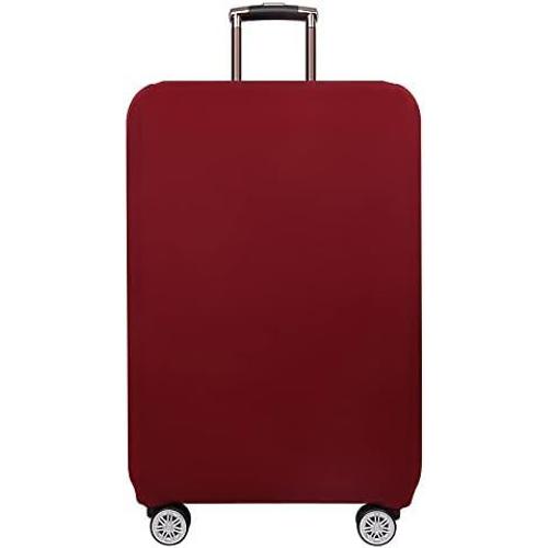 Housse de protection pour valise, housse de protection élastique, housse de valise, housse de valise, housse de protection pour bagages, rouge, s, rouge