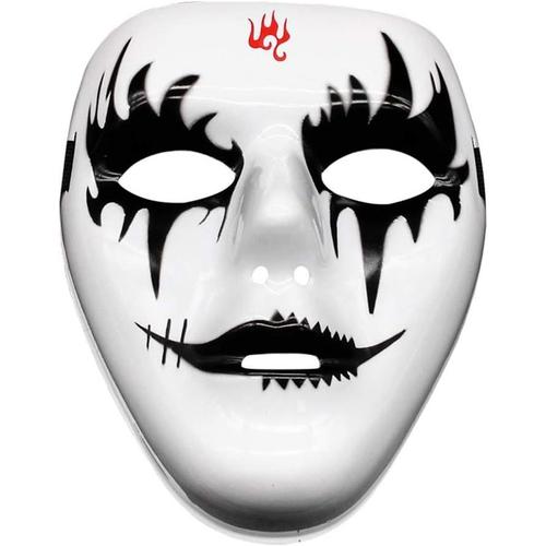 Masque De Clown D'horreur En Plastique Pour Halloween