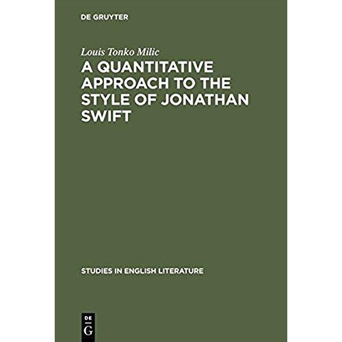 A Quantitative Approach To The Style Of Jonathan Swift