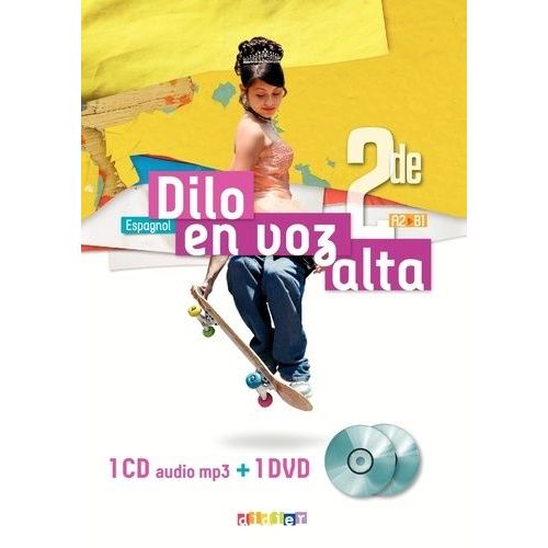 Espagnol 2de Dilo En Voz Alta - (1 Dvd + 2 Cd Audio)