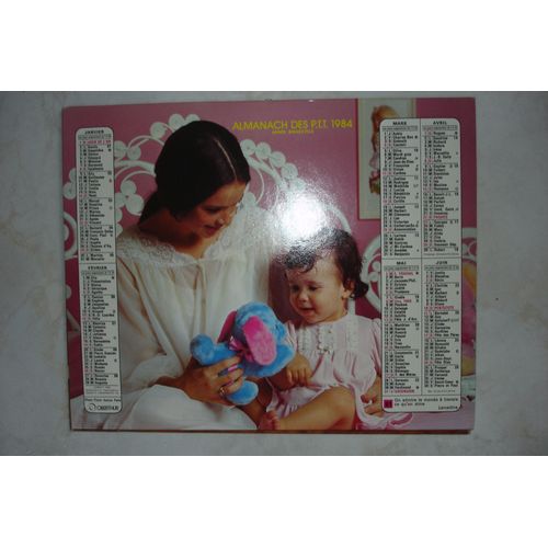 Almanach Ptt 1984 (Aube - 10)