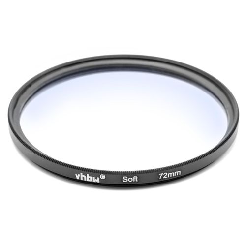vhbw Filtre à effet flou artistique pour appareils photos, reflex numériques compatible avec Canon, Nikon, Olympus, Panasonic, Sony - 72 mm