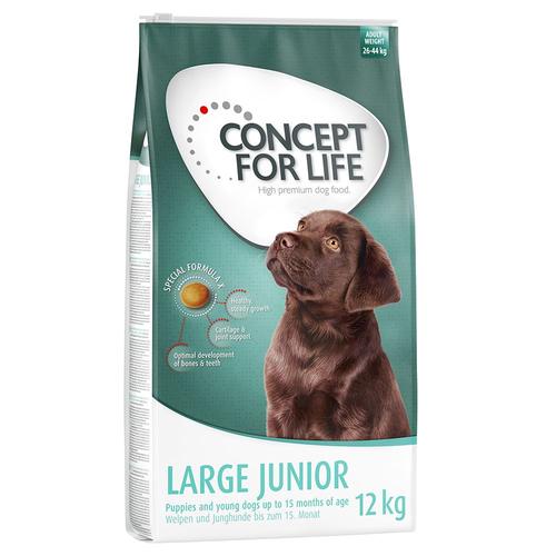 12kg Large Junior Concept For Life - Croquettes Pour Chien
