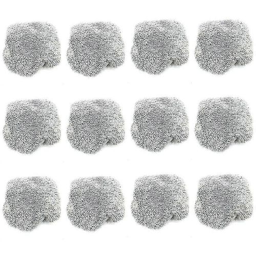 12PCS aspirateur robot de nettoyage de vitres chiffon de nettoyage compatible avec robot de nettoyage de vitres lectrique aspirateur laveuse