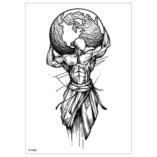 12pcs Autocollants De Tatouage Impermables Chevalier Guerrier Dieu De La Guerre Guan Yu Zhang Fei Autocollants De Tatouage De Transfert D'eau M5727
