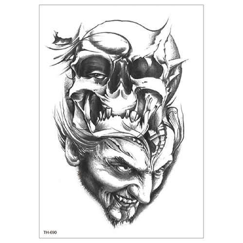 12pcs Autocollants De Tatouage Impermables Chevalier Guerrier Dieu De La Guerre Guan Yu Zhang Fei Autocollants De Tatouage De Transfert D'eau M8650