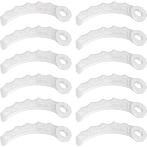 12pcs Lame En Plastique Compatibilit Pour Makita 198426-9 - Dur184l Dur189 Dur191l Dur190l Dur364l Ur101c