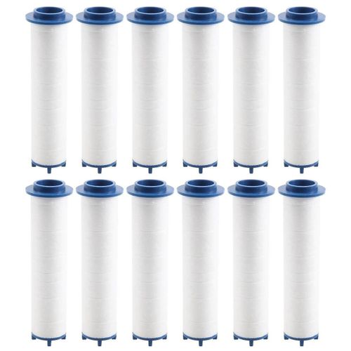 12pcs Turbo Fan Shower Filters--Used For Propeller Driven Handheld Shower High Pressure - Shower