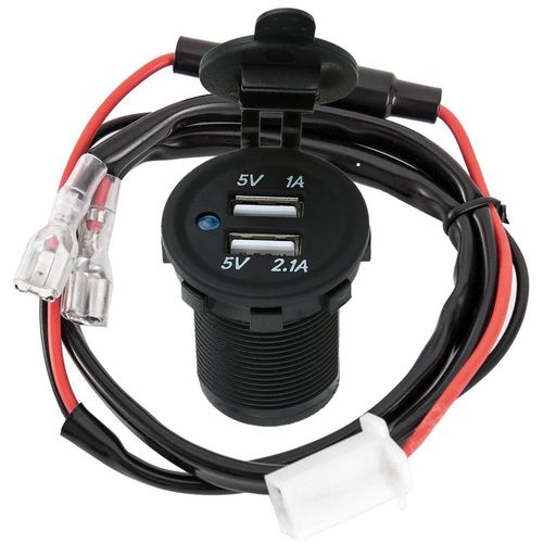 12v Double Prise Allume-Cigare Usb Diviseur Chargeur Adaptateur Puissance