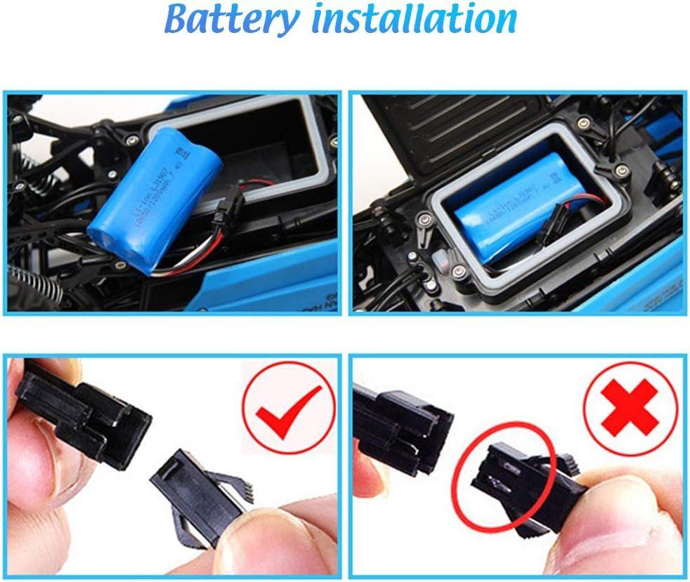 Batterie Rechargeable 7.4v 1200mah Rc Pour Modlisme De Voit... - 5