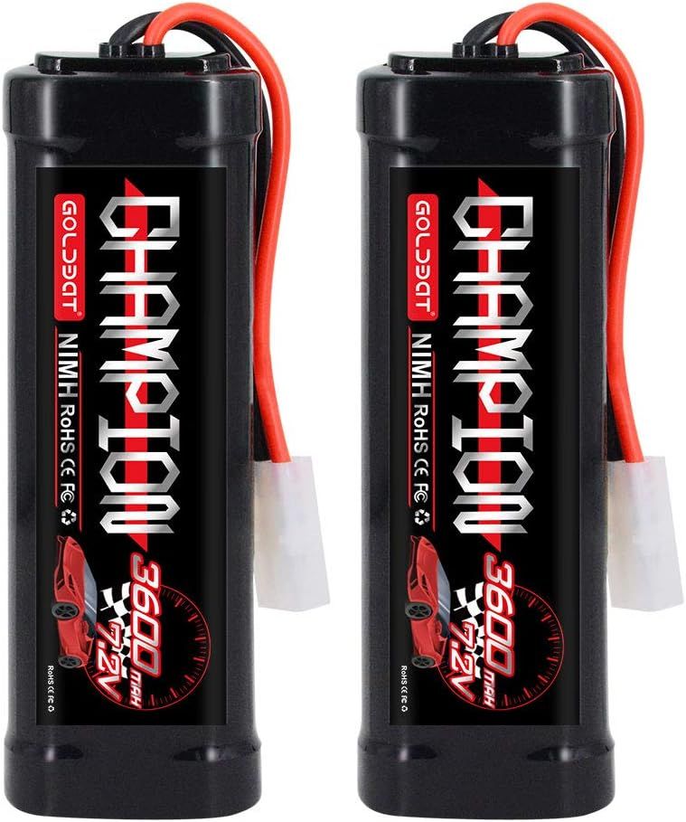 3600mah 7.2v Rc Nimh Batterie Compatible Avec Tamiya Connecteur Pour Rc Car Boat Rc Drone Traxxas Losi Rc Truck Associated Hpi-Générique