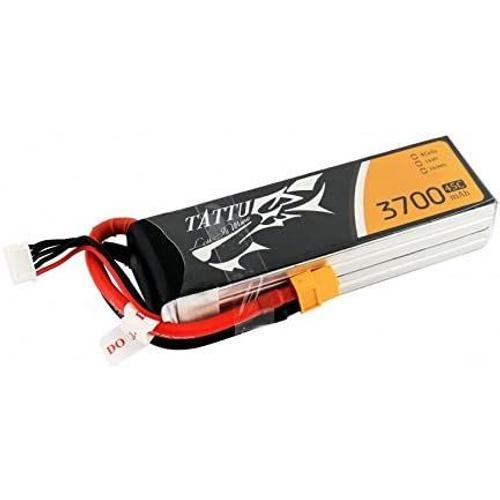 3700mah 14.8v 45c 4s1p Lipo Battery Pack