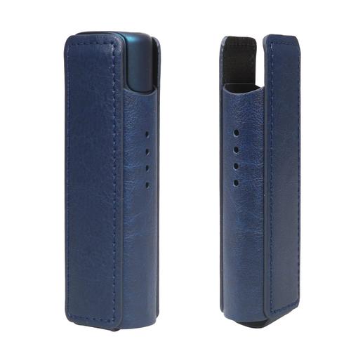 étui de protection en PU Leader pour Lil Solid 2.0, accessoires pour cigarette électronique (bleu)