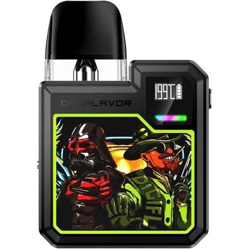 Guerrier Sombre Guerrier Sombre Kit Digi Q Geek'Vape Vape 25 W 307¿ 1000mAh Batterie 2ml Pod Q Cartouche 0,6 ¿/1,2 ¿ Cigarette Electronique