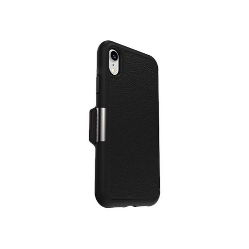 Otterbox Strada Series - Étui À Rabat Pour Téléphone Portable - Cuir, Polycarbonate - Ombre - Pour Apple Iphone Xr