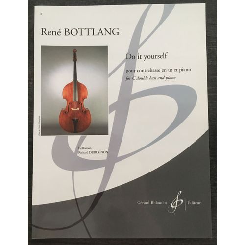 Bottlang - Do It Yourself Pour Contrebasse En Ut Et Piano