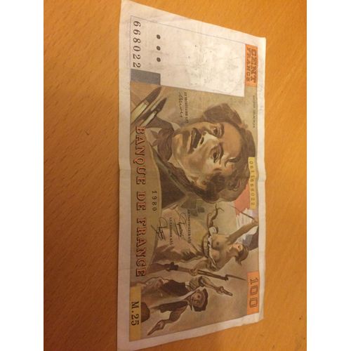 Vends Billet De 100 Francs Tres Bon Etat