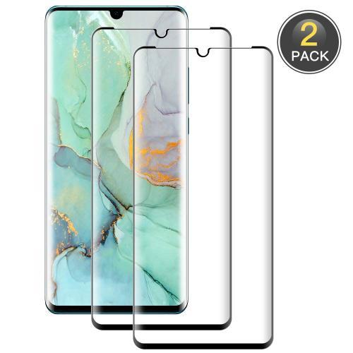 Verre Trempé Huawei P30 Pro [ Lot De 2 ], Film Protection Ecran Verre Trempé Huawei P30 Pro