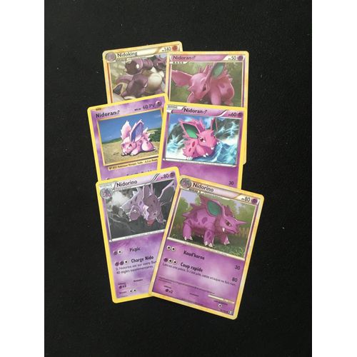 (2012) Nidoking + Nidoran X3 + Nidorino X2 (Pokemon)