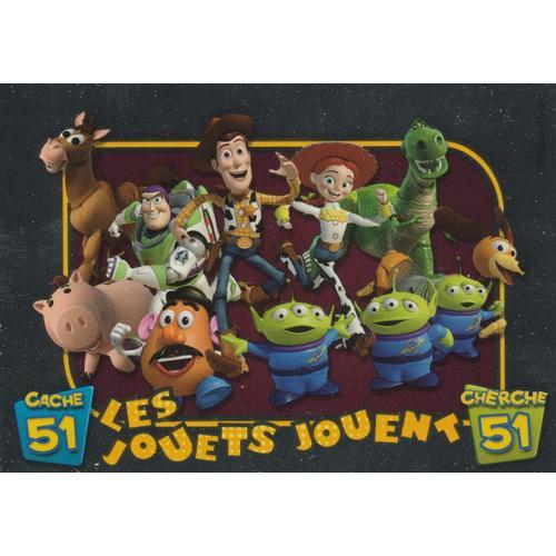Carte Toy Story 3 - Les Jouets Jouent - Foil