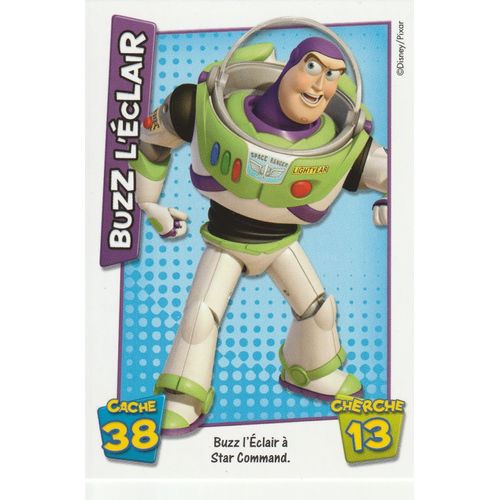 Carte Toy Story 3 - Buzz L' Eclair - A Star Command