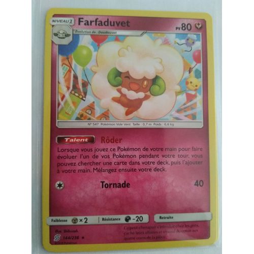 Carte Pokémon Française Rare 144 /236 Farfaduvet Harmonie Des Esprits