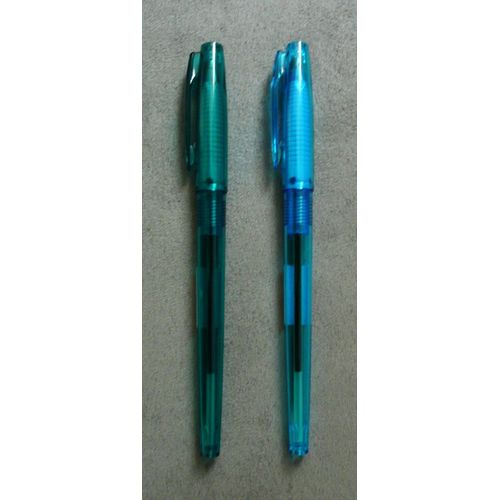 Lot De 2 Stylos À Bille Encre Liquide. Super Grip G. Capuchon. Vert Et Bleu. Pilot. Pointe Moyenne 1 Mm