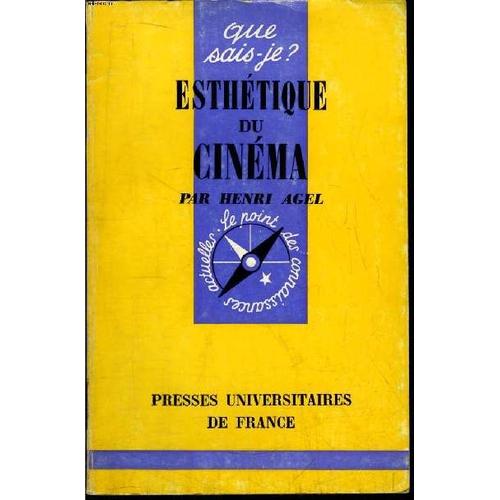 Que Sais-Je? N° 751 Esthétique Du Cinéma