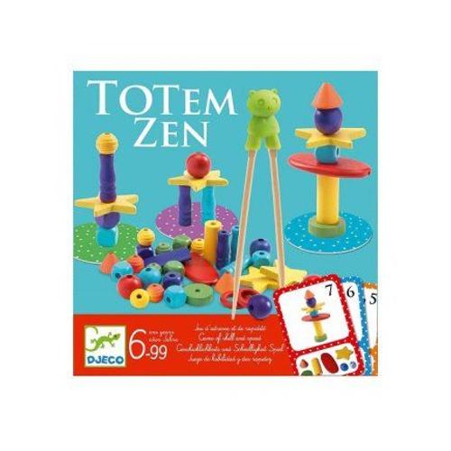 Totem Zen 2-4 Joueurs - Djeco - Jeu D'adresse Des 6 Ans