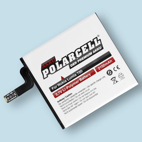 Batterie Li-Polymer 3,7 V 2150 Mah / 7,96 Wh Haut De Gamme Pour Nokia Bp-4gwa - Garantie 1 An - De Marque Polarcell®