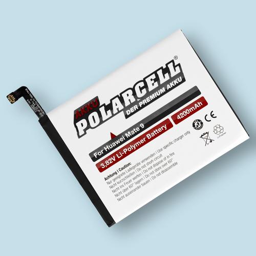 Batterie Li-Polymer 3,82 V 4200 Mah / 16,04 Wh Haut De Gamme Pour Huawei Mate 9 - Garantie 1 An - De Marque Polarcell®
