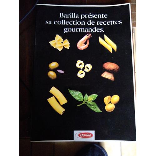 Barilla Sa Collection De Recettes Gourmandes