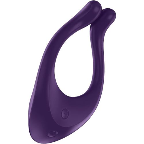 Violet Violet Satisfyer Vibromasseur Multifonction Partner Multifun 1 Violet