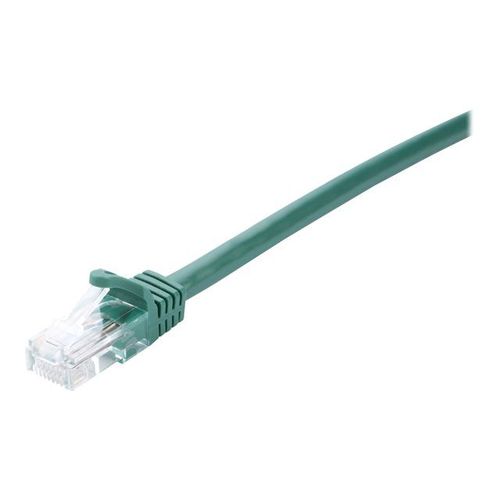 V7 - Cordon de raccordement - RJ-45 (M) pour RJ-45 (M) - 2 m - UTP - CAT 6 - moulé, sans crochet - vert