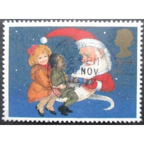 Royaume-Uni N°2002 Noel Oblitéré