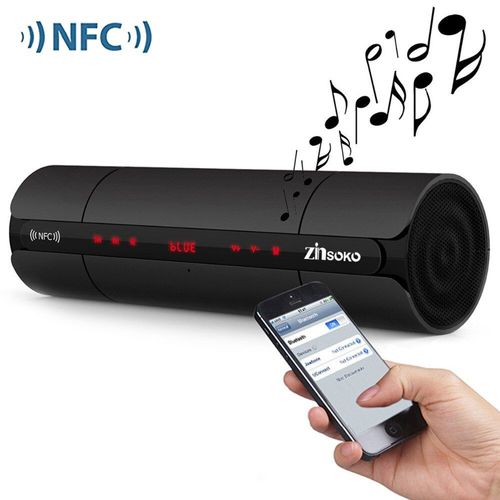 Zinsoko KR8800 haut-parleur Bluetooth Portable sans fil NFC FM HIFI haut-parleurs stéréo Super basse Caixa Se Som caisse de son pour téléphone