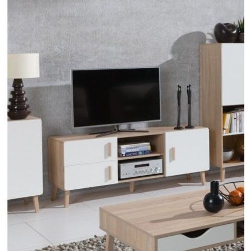 Meuble Tv Oslo. Meuble Design Type Scandinave. Effet Ultra Tendance Pour Votre Salon