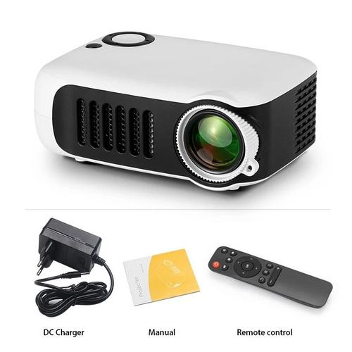 Projecteur LED portable pour home cinéma A2000 Mini cinéma Smart TV Beamer Support 1080P Full HD Movie Play 3D videoprojecteur 4k video projecteur mini projecteur