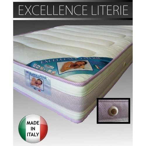 Matelas 140 * 200 Cm Excellence Literie, Épaisseur 18 Cm