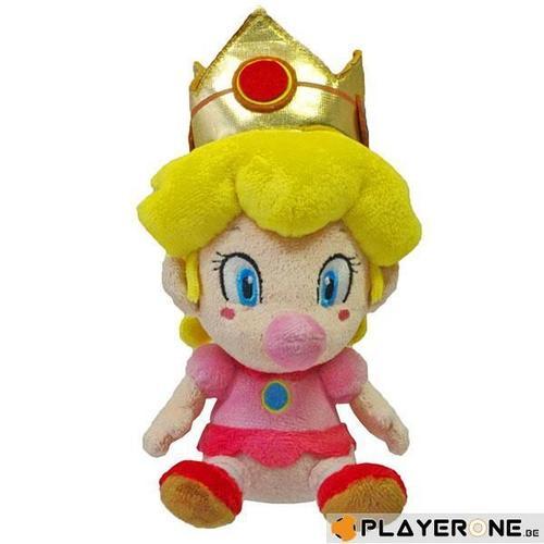 Nintendo - Super Mario - Peluche Baby Peach 13 Cm